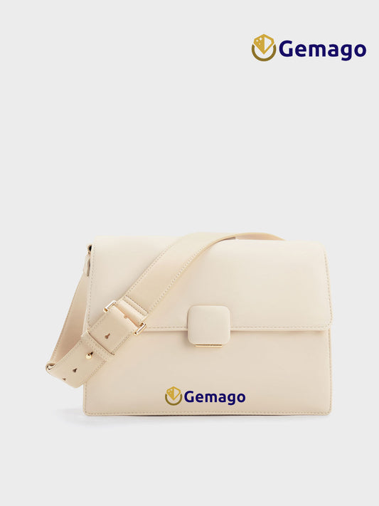 GEMAGO™- Koa Nylon Crossbody Bag - Beige